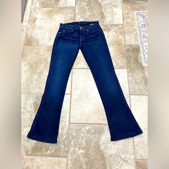 7 For All Mankind Kaylie Stretch Bootcut Flare Jeans 29x32 LNWT - Picture 11 of 11